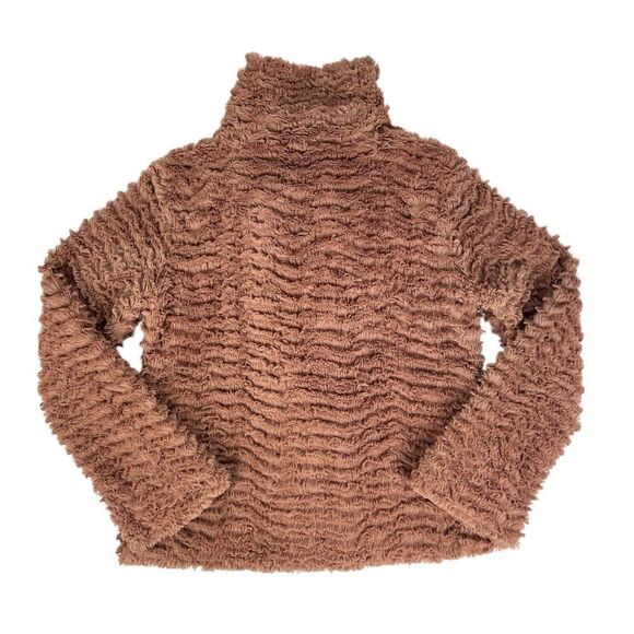 Patagonia Pelage Faux Fur Brown Jacket Small - Picture 2 of 7